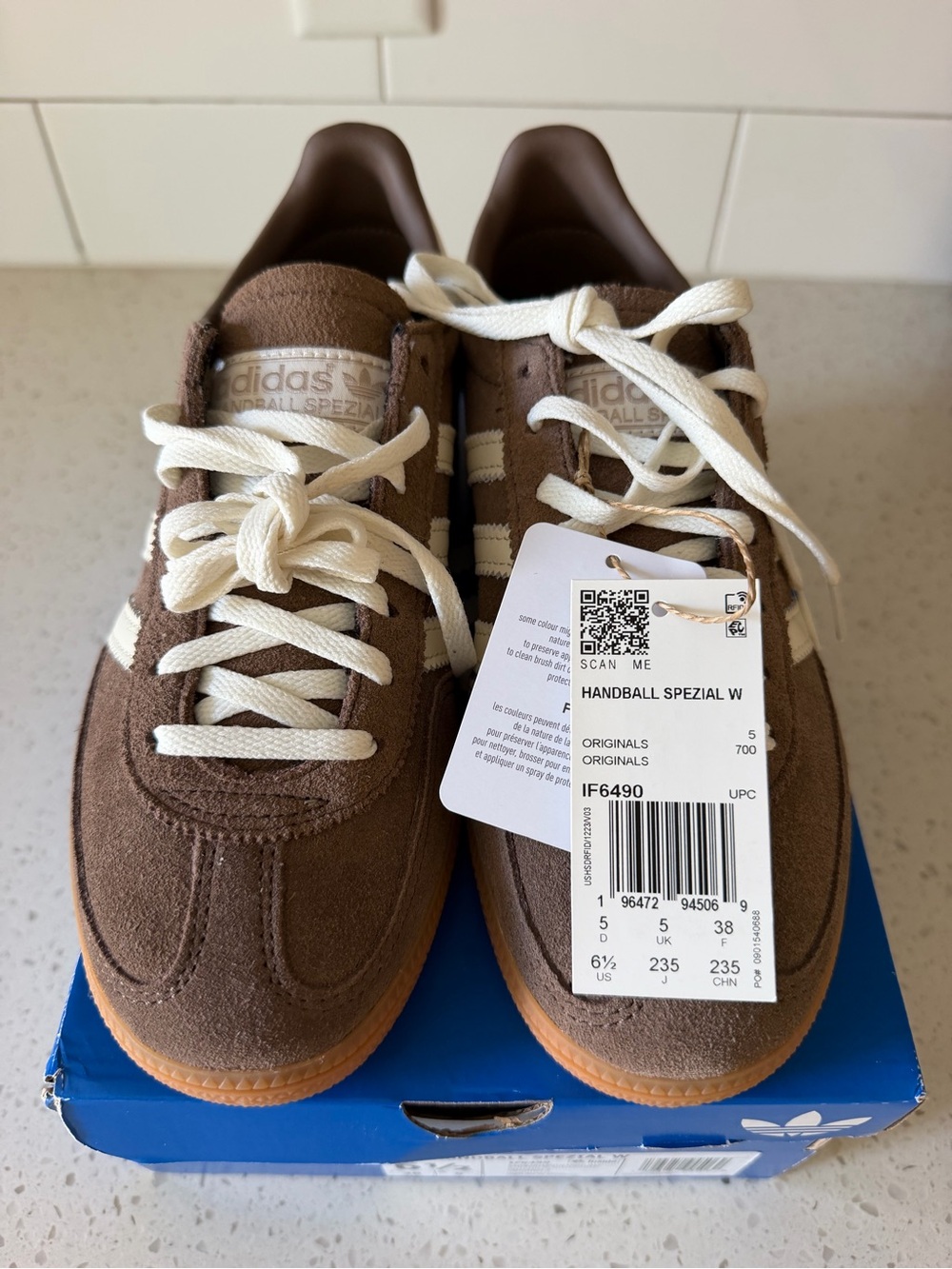 adidas Handball Spezial Women’s Sneakers - Brown & Cream